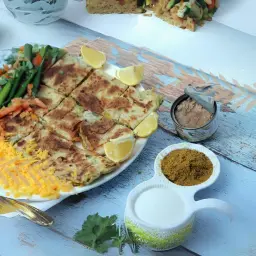 Tuna And Cheddar Cheese Mutabbaq